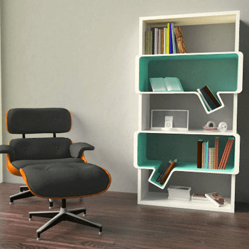 Ideas for Painting Bookshelves